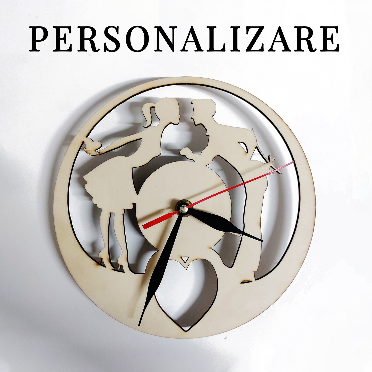 Ceas de perete personalizat