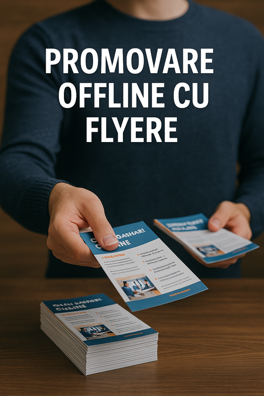 Promovare offline prin materiale tiparite