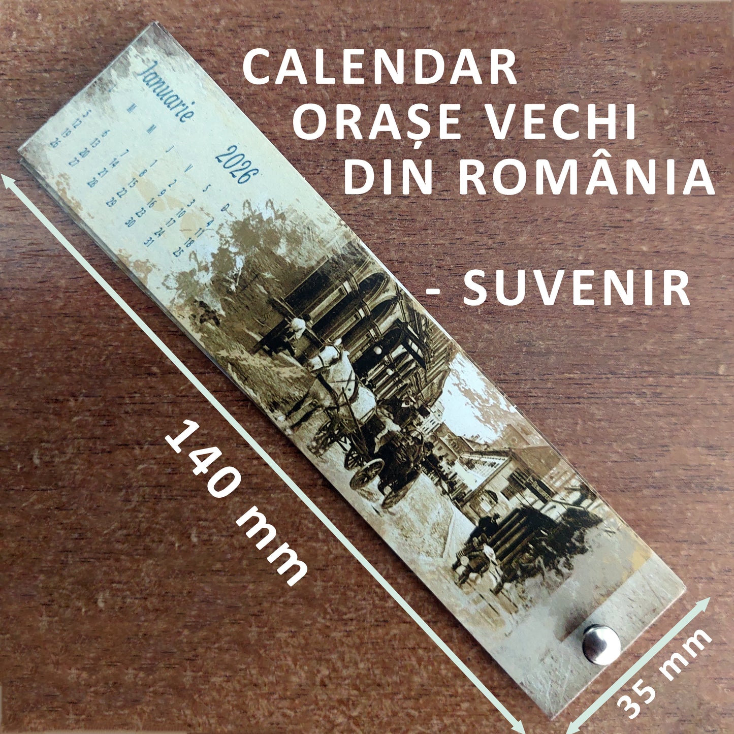 Calendar Orase Vechi din Romania Suvenir