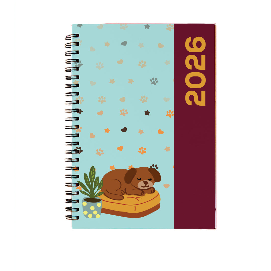 Agende cu spira - optional personalizate