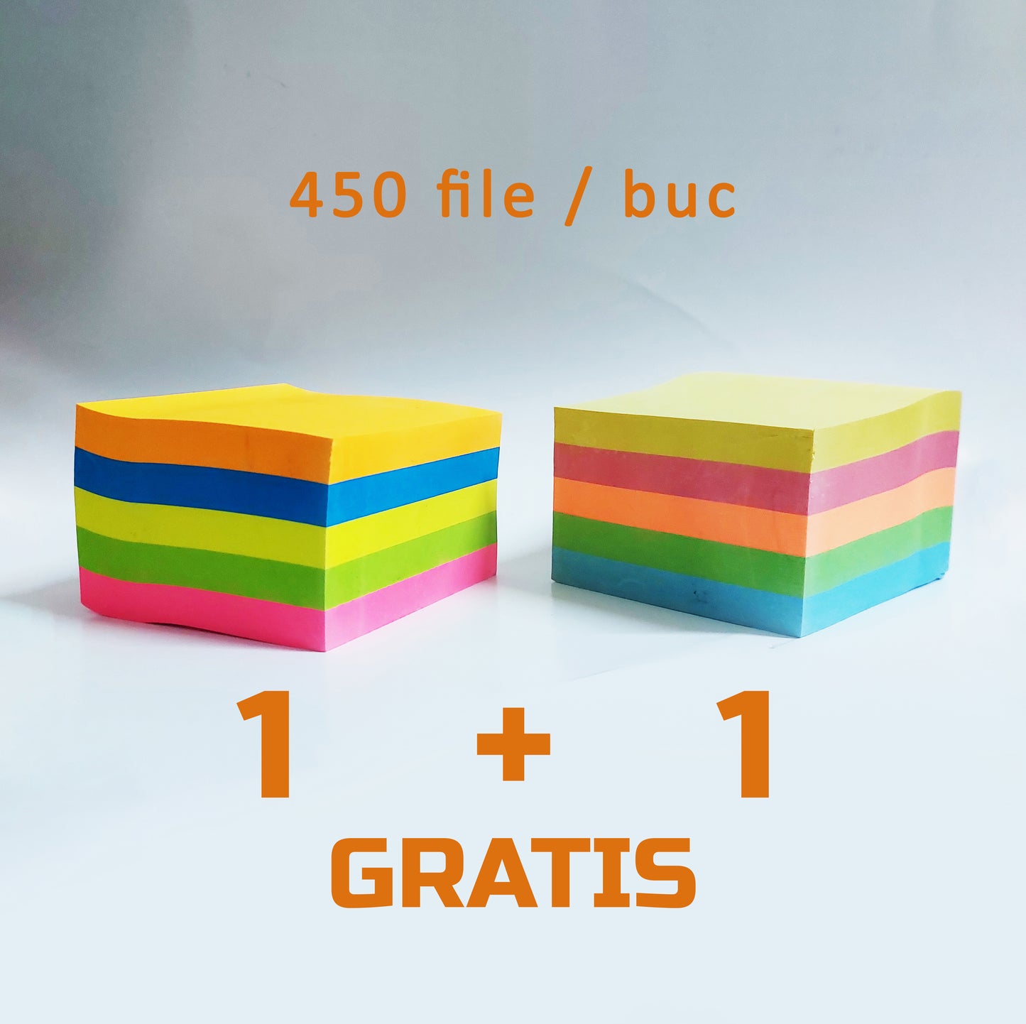 Cub de hartie colorat 1 + 1 gratuit