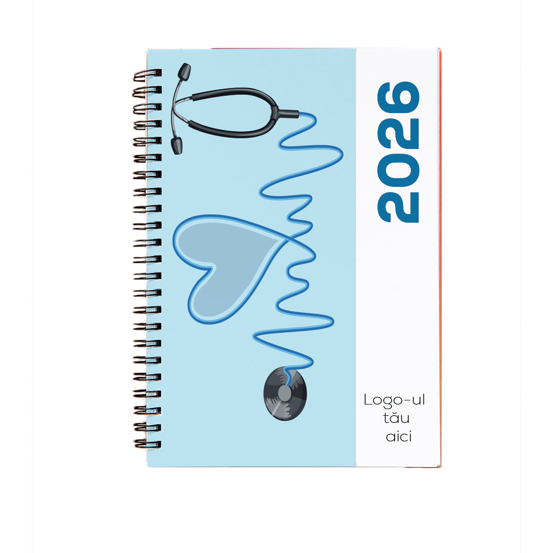 Agende cu spira - optional personalizate