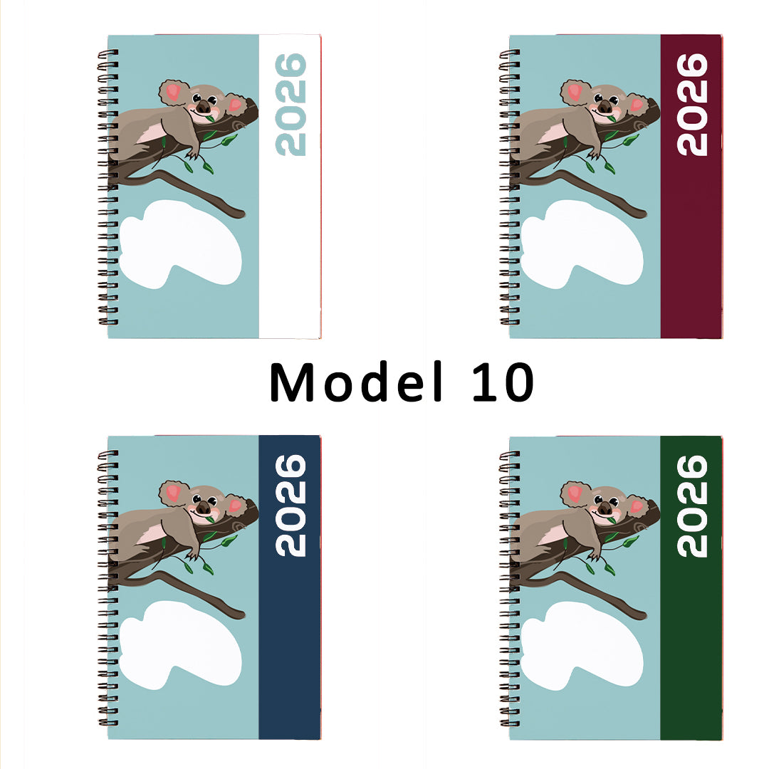 Agende cu spira - optional personalizate