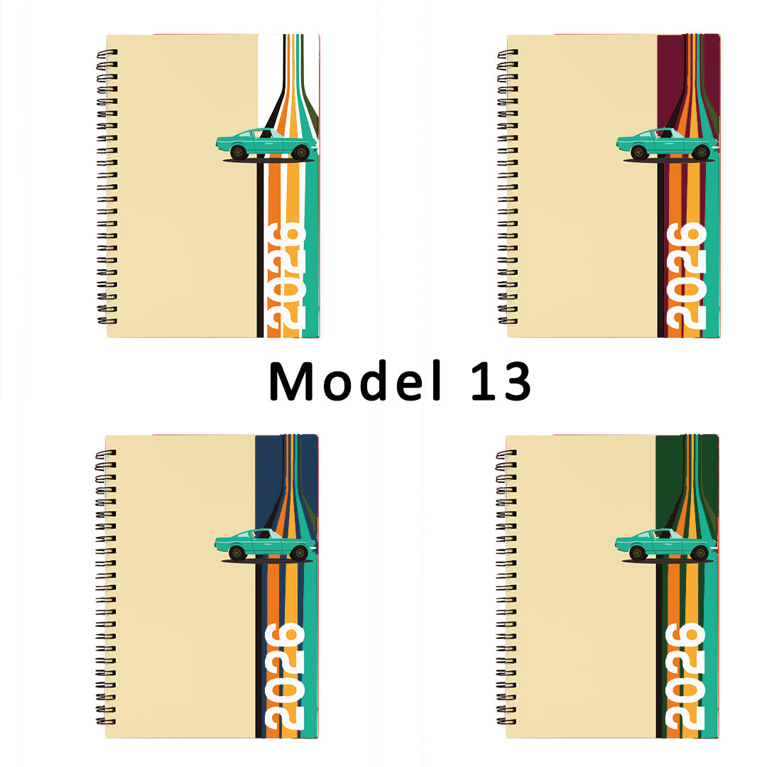 Agende cu spira - optional personalizate