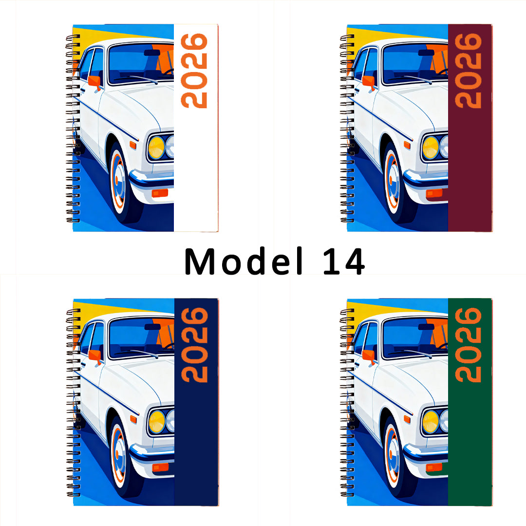 Agende cu spira - optional personalizate