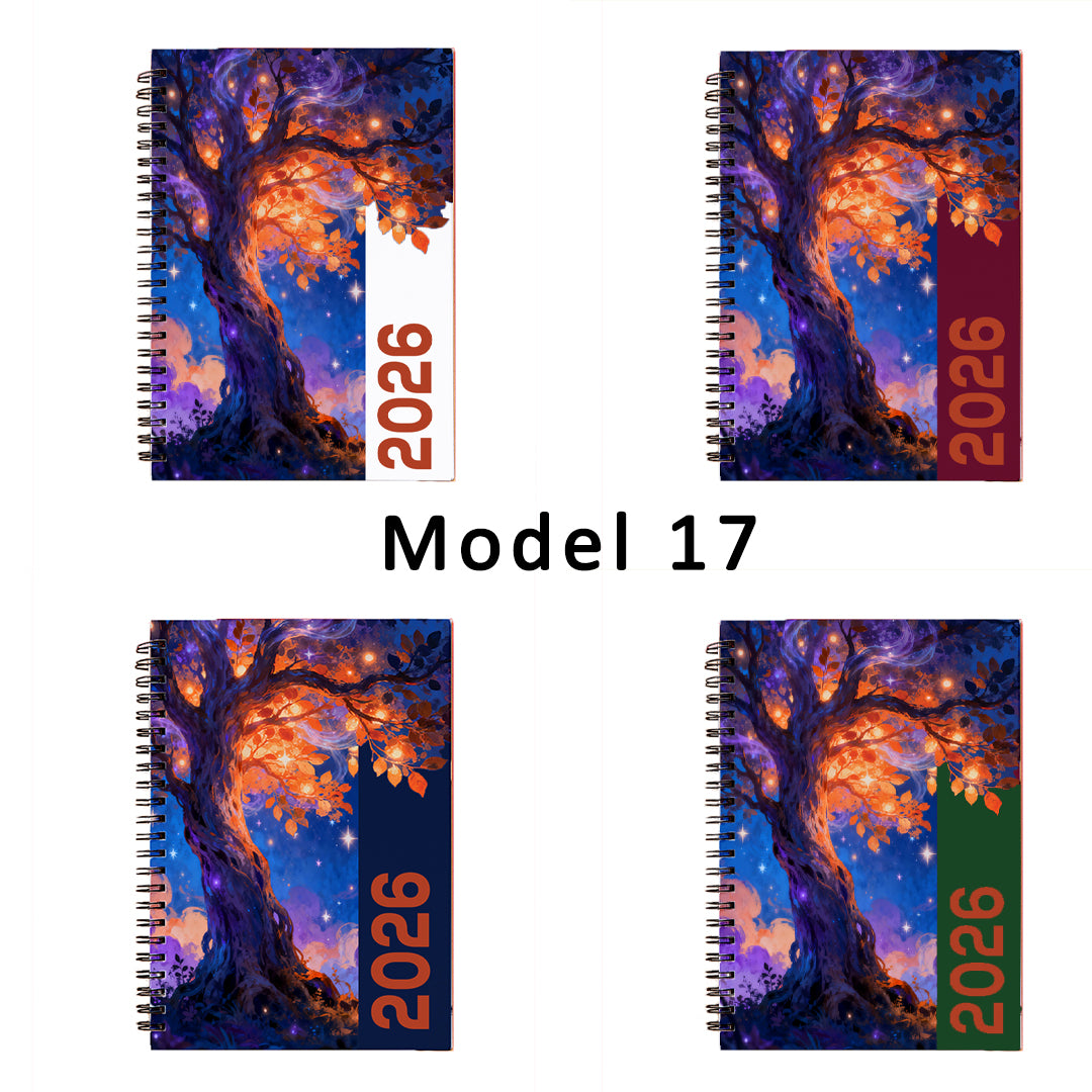 Agende cu spira - optional personalizate