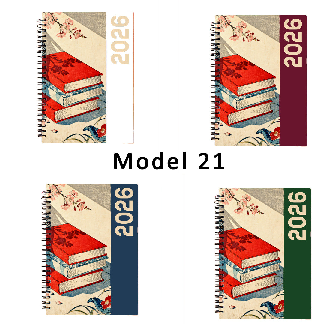 Agende cu spira - optional personalizate