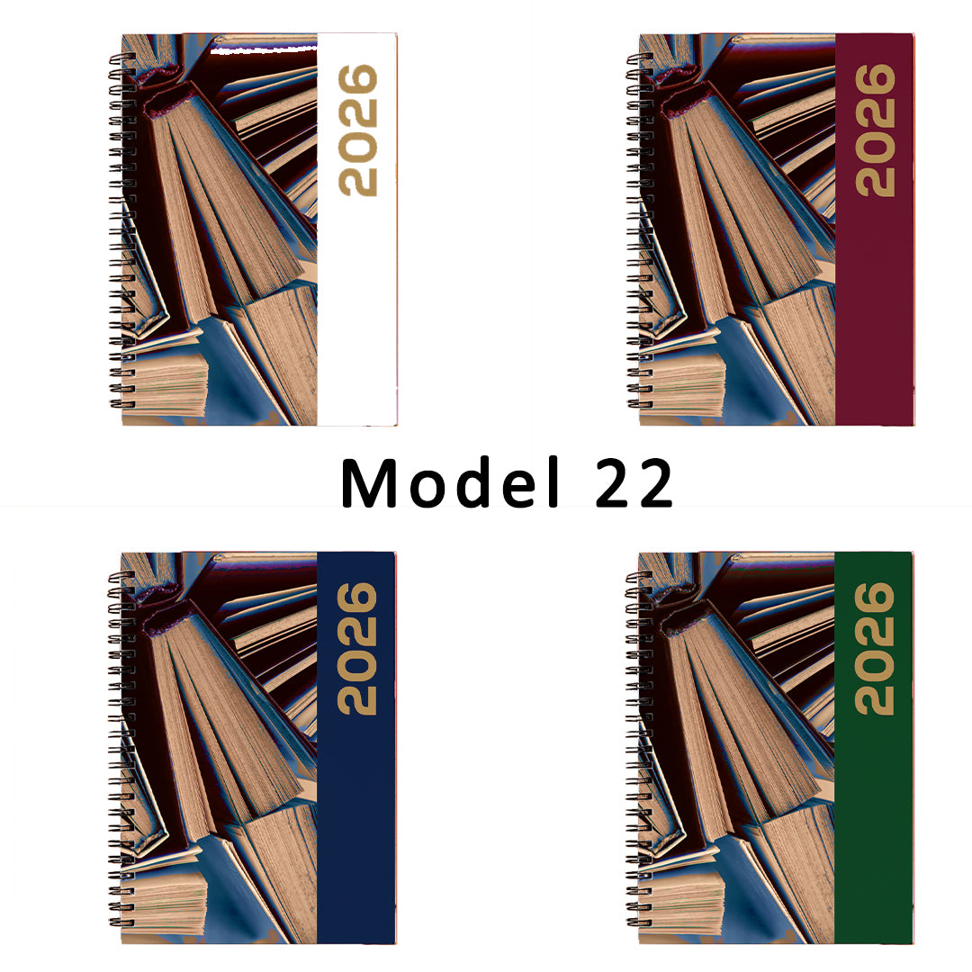 Agende cu spira - optional personalizate