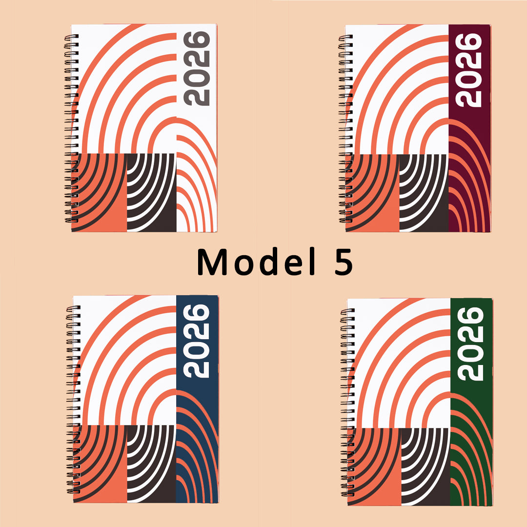 Agende cu spira - optional personalizate