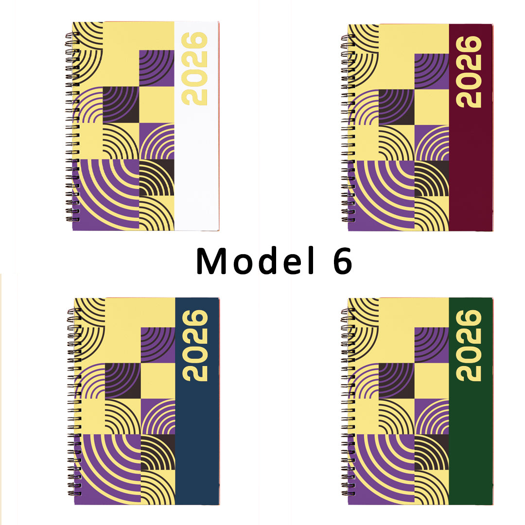 Agende cu spira - optional personalizate