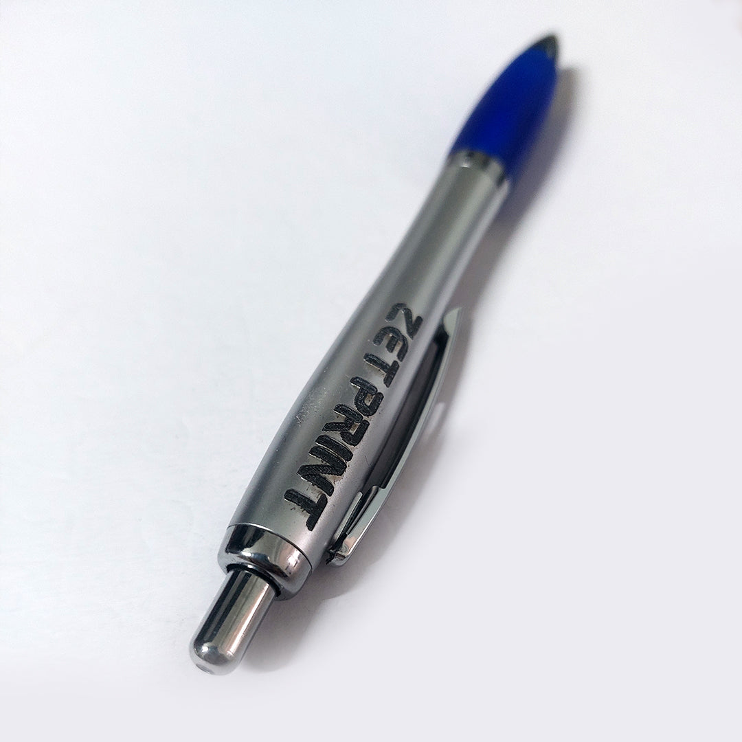 Pixuri Plastic + Metal personalizate - set de 100 buc