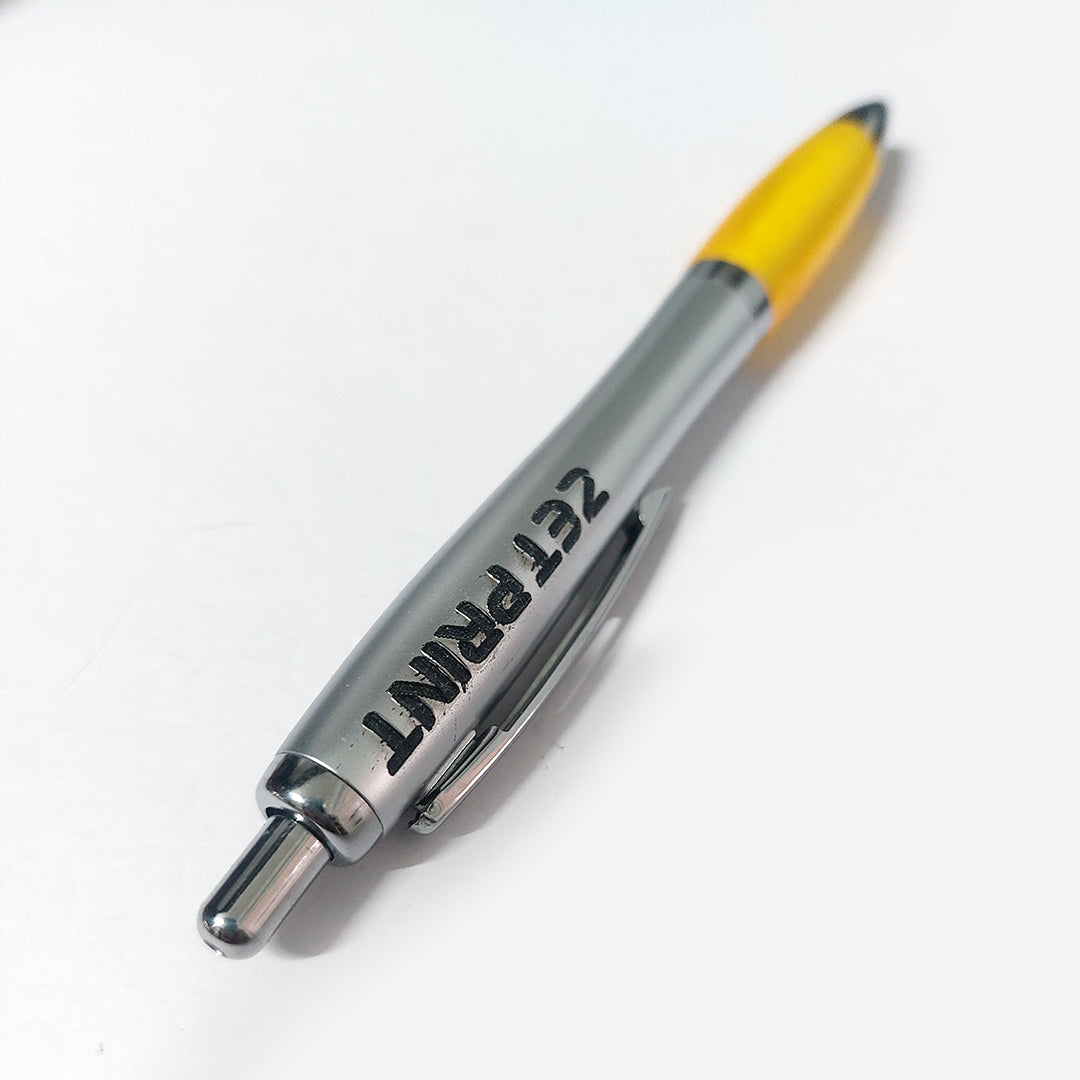 Pixuri Plastic + Metal personalizate - set de 100 buc