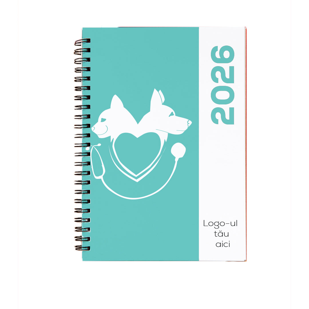 Agende cu spira - optional personalizate